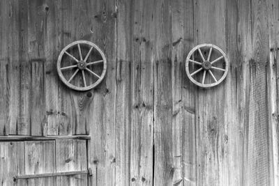 Close-up of door handle