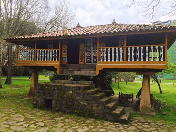 View of built structure against the sky