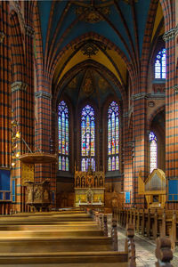 Interior of st. johannes church in stockholm, sweden