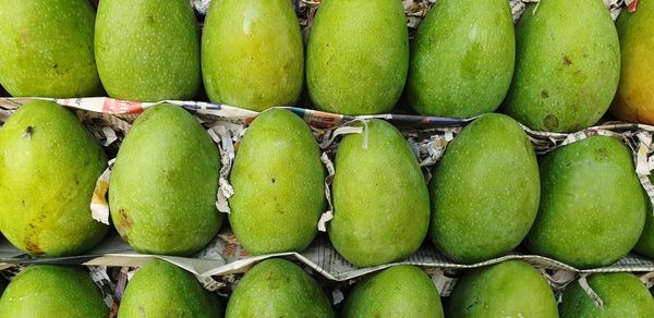 Full frame shot of fruits for sale at market stall