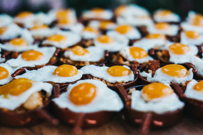 Close-up of cake on table