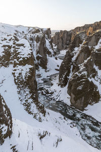 Fjaðrárgljúfur canyon