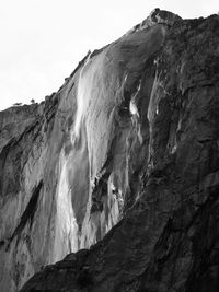 Black-and-white yosemite national park, california, usa