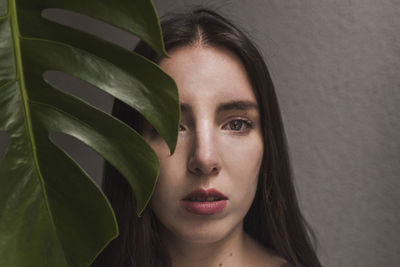 Portrait of beautiful hispanic woman