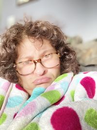 Portrait of cute girl