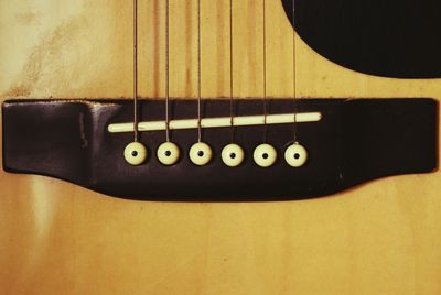 Close-up of guitar