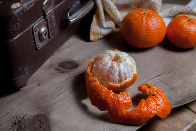 Close-up of orange fruit