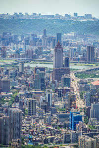 Aerial view of cityscape