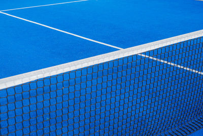 High angle view of swimming pool