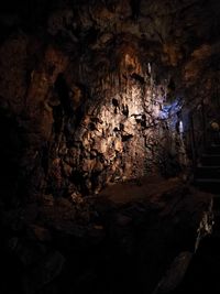 Close-up of cave