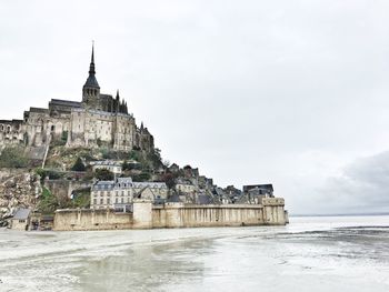 View of church against cloudy sky