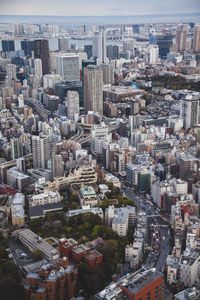 Aerial view of cityscape