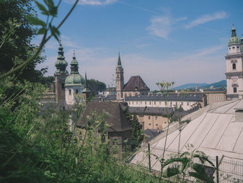 Buildings in city