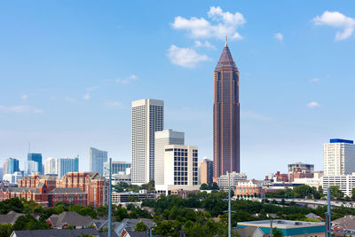 City skyline of atlanta, georgia, united states