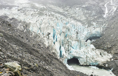 Idyllic shot of franz josef glacier