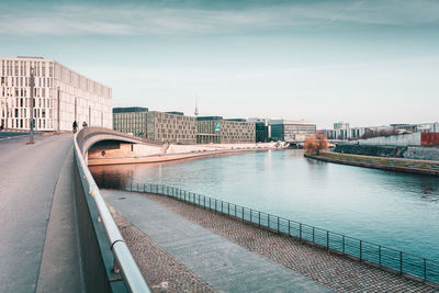 River with buildings in background