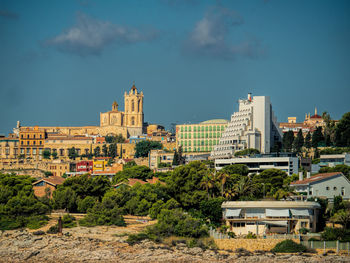 Tarragona - catalonia seen from the sea