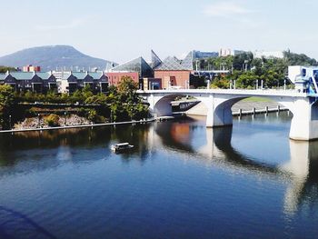 River with buildings in background