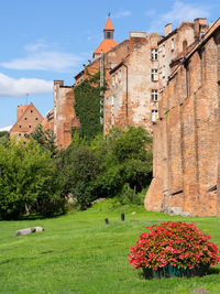 View of castle against sky