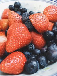 Close-up of strawberries