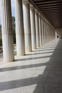 Corridor of building