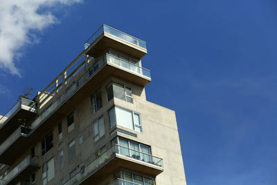 Low angle view of building against sky