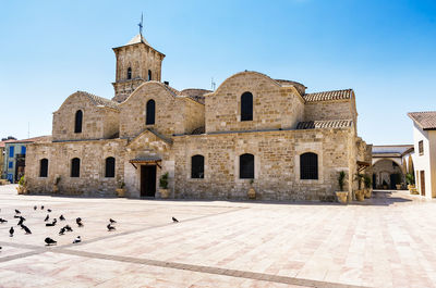 View of old building against sky