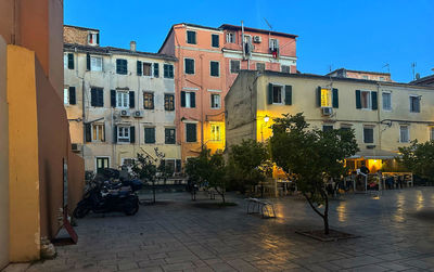 Buildings in city