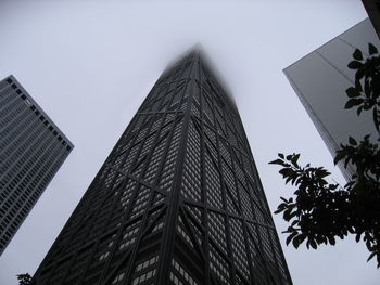 Low angle view of skyscrapers