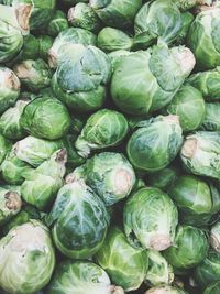 Full frame shot of vegetables