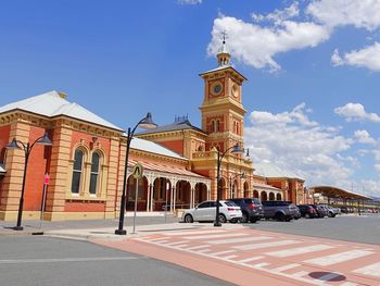 Low angle view of church against sky