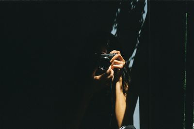 Young woman using mobile phone