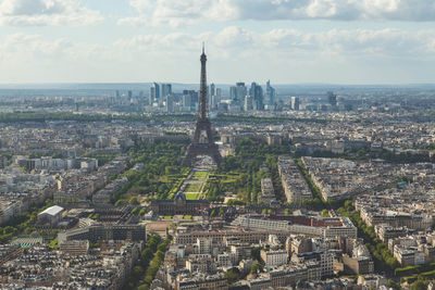 Aerial view of cityscape