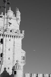 Low angle view of historical building against sky