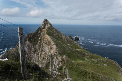 Panoramic view of sea against sky