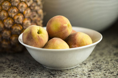 Close-up of fruits in bowl