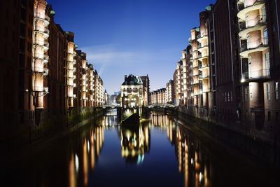 View of buildings at waterfront