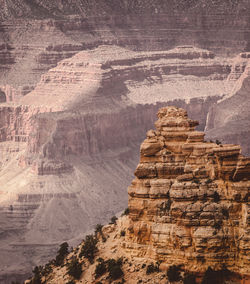 Rock formations at seaside