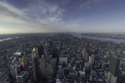 Aerial view of cityscape