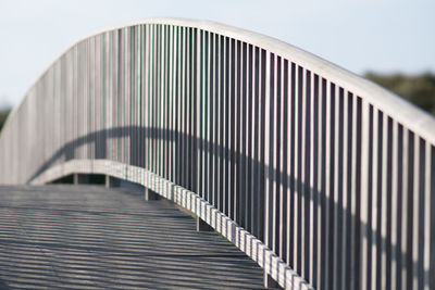 Low angle view of bridge against sky