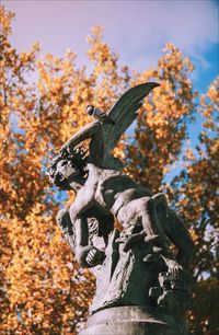 Low angle view of trees