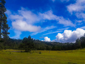Scenic view of cloudy sky