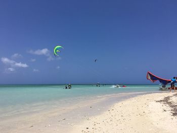 Scenic view of beach