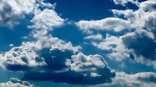 Low angle view of cloudscape