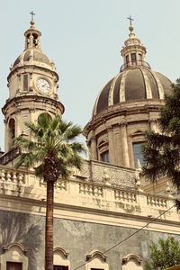 Low angle view of cathedral