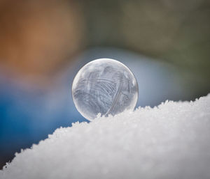 Frozen bubble