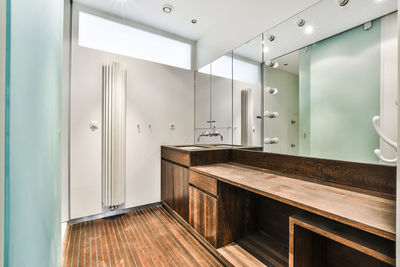 Interior of bathroom