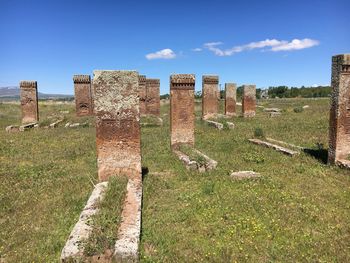 View of old ruins