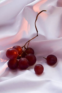 Close-up of fruits on table