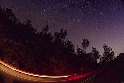 Mountain night drive